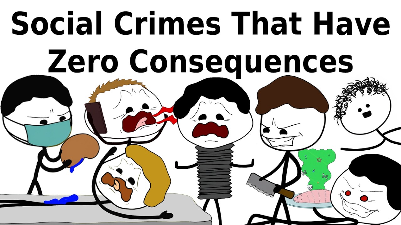 Social Crimes That Have Zero Consequences