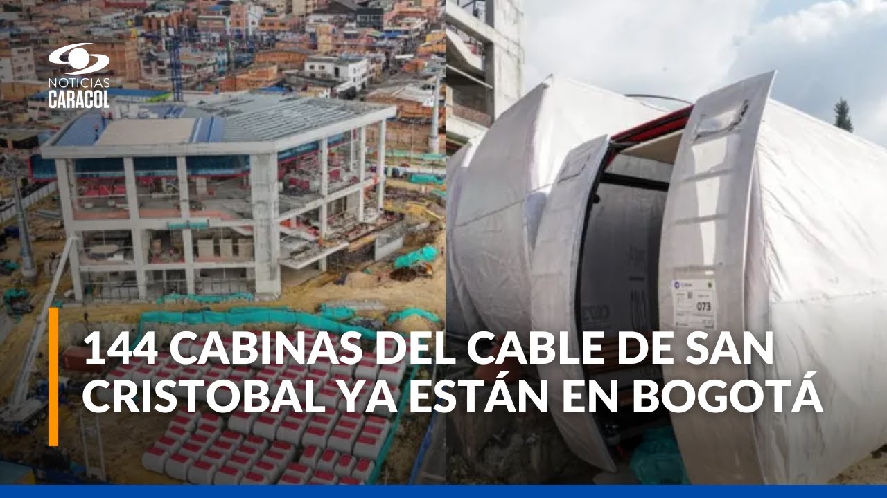 Avanza la movilidad en Bogotá: abren estación en la Calle 26 y llegan cabinas del Transmicable