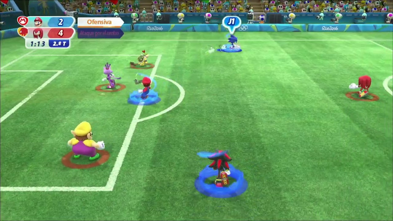 Mario & Sonic en los Juego Olímpicos Rio 2016 Wii U Gameplays Random Parte 1 1080p60fps PatronGamer7