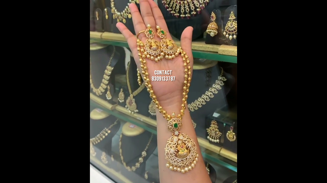 latest new modal beautiful 1 gram beads locket laxmi dive set plz subscribe my chenal 8309133787