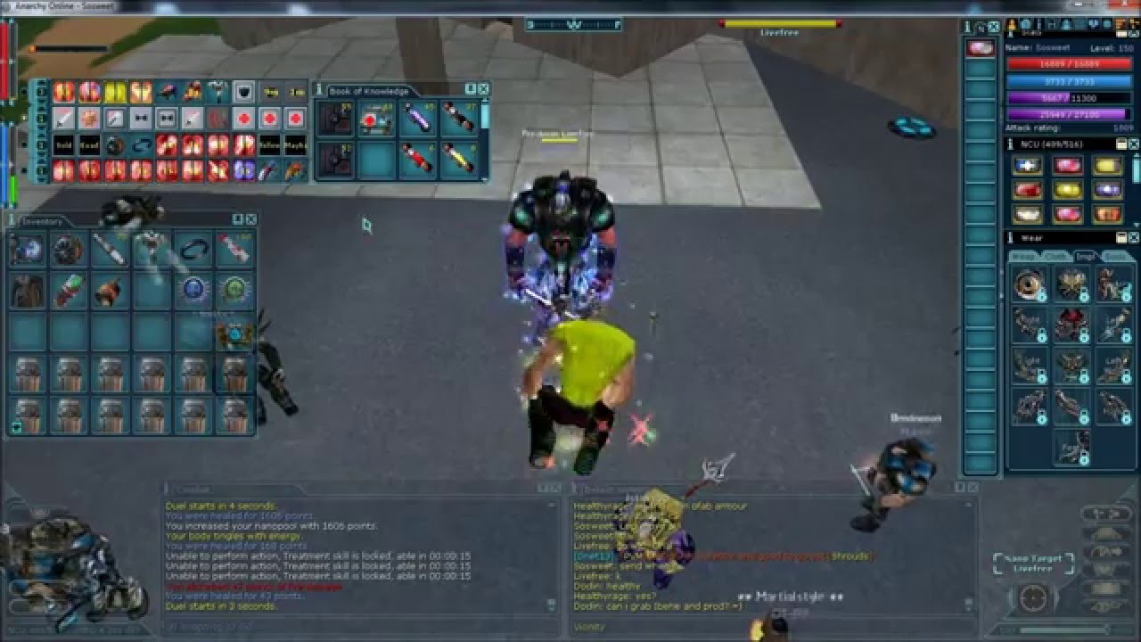 Anarchy online - pvp Sosweet [Come Get Some]
