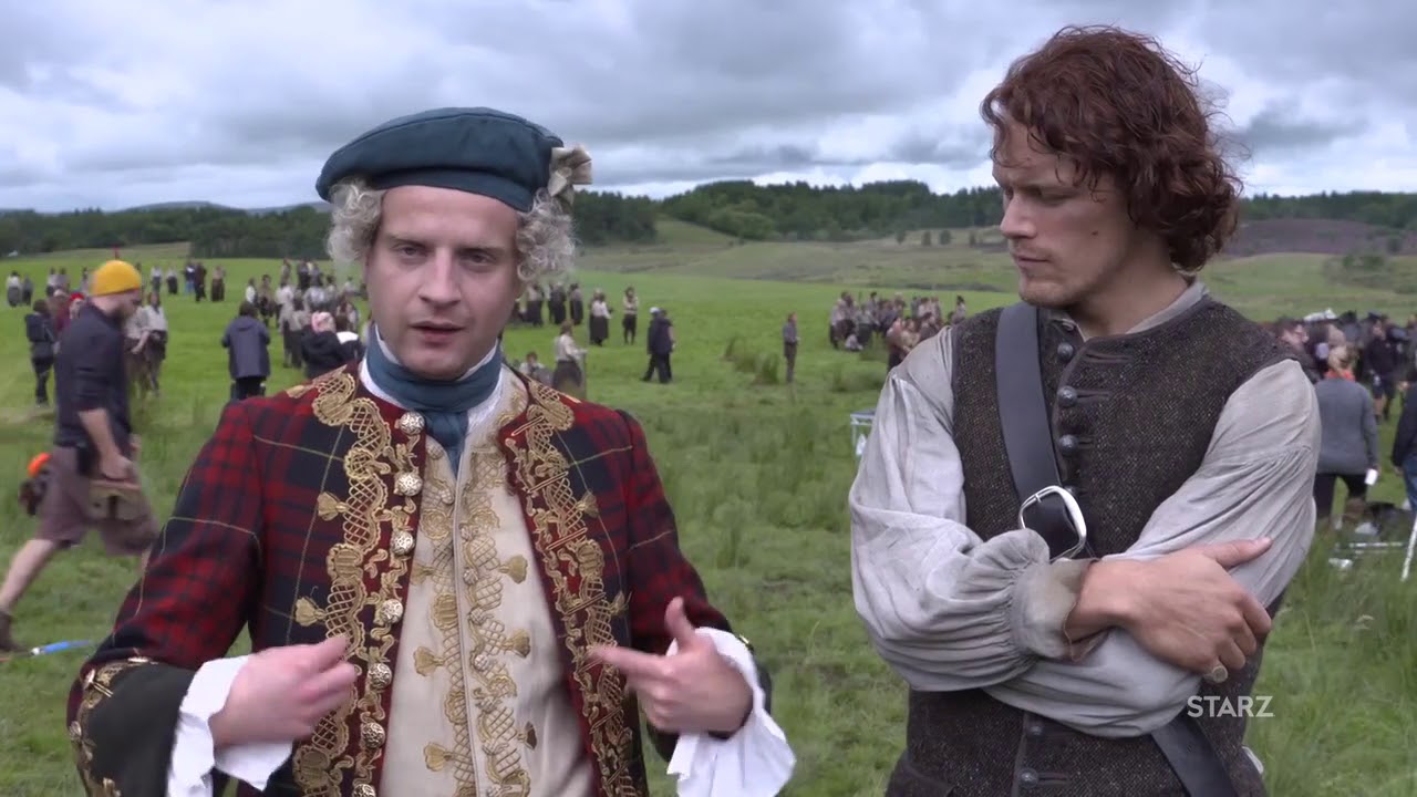 Outlander | Interviews ~ Sam Heughan & Andrew Gower