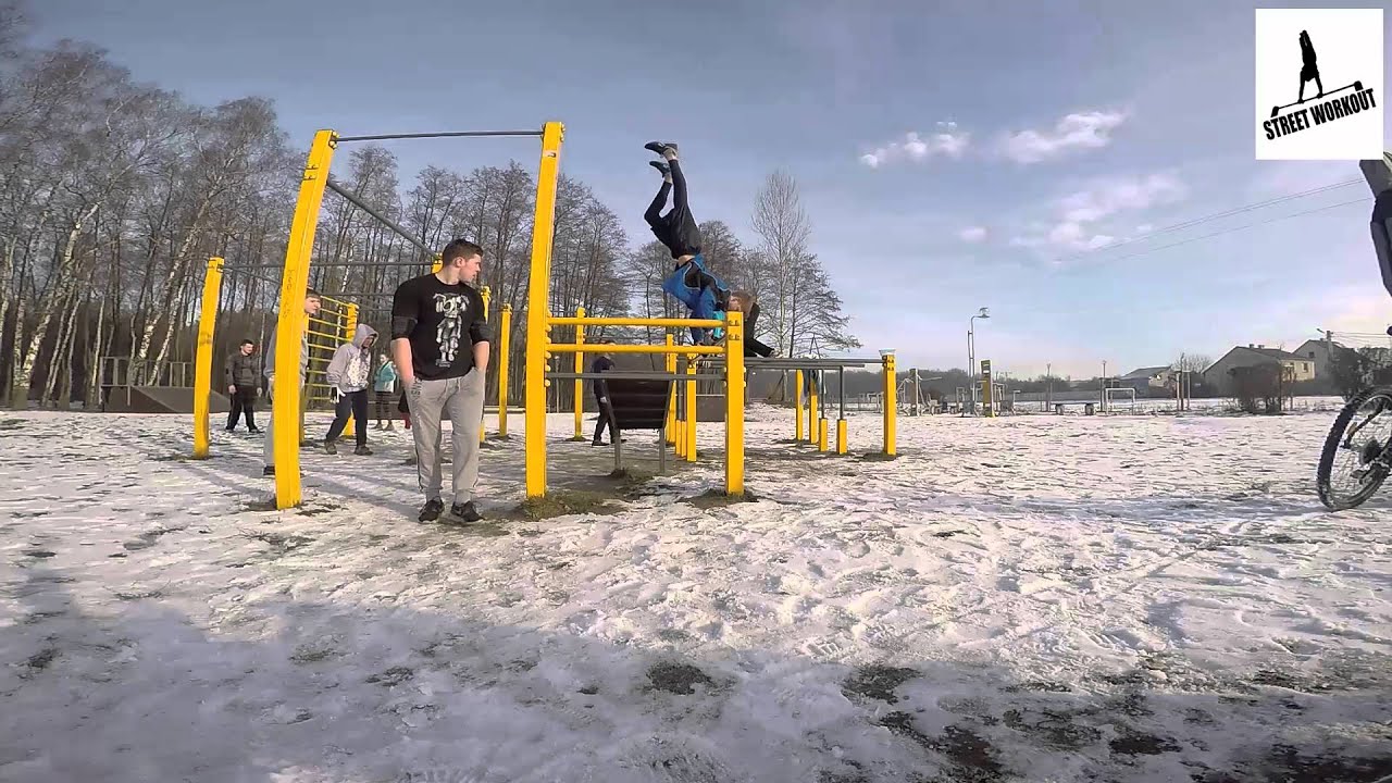 Trening StreeT WorkouT Zdzieszowice 9.01.2016