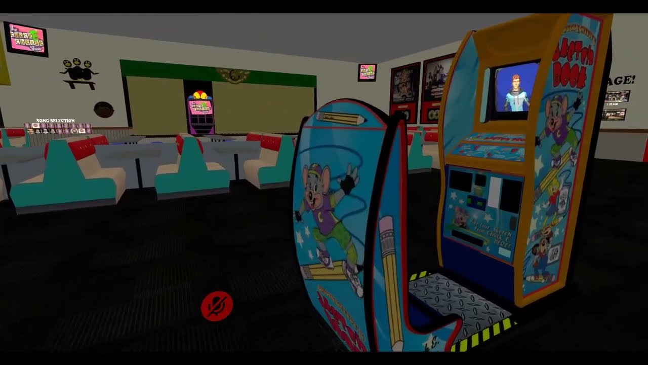 The CEC Experience (VRchat) - Chuck E's Sketchbook Test