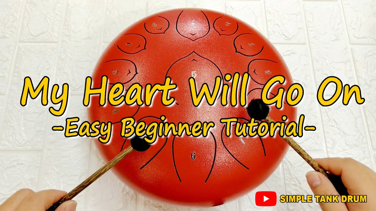 Easy Beginner Tutorial (Vol.1) -  My Heart Will Go On (Celine Dion)