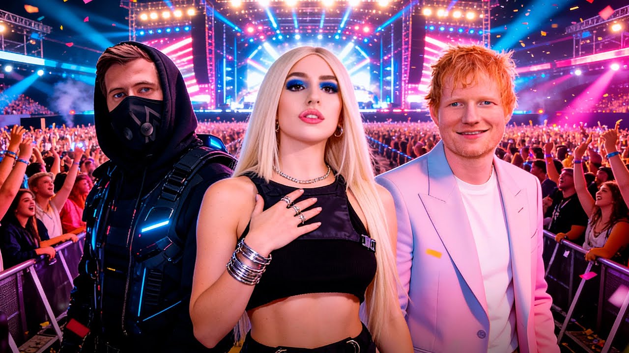 Alan Walker x Ava Max x Ed Sheeran - Electric Hearts (Future EDM Mix 2026)