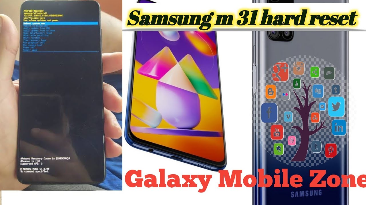 Samsung M31  hard reset  and Factory Reset New Security Method (100% Working)