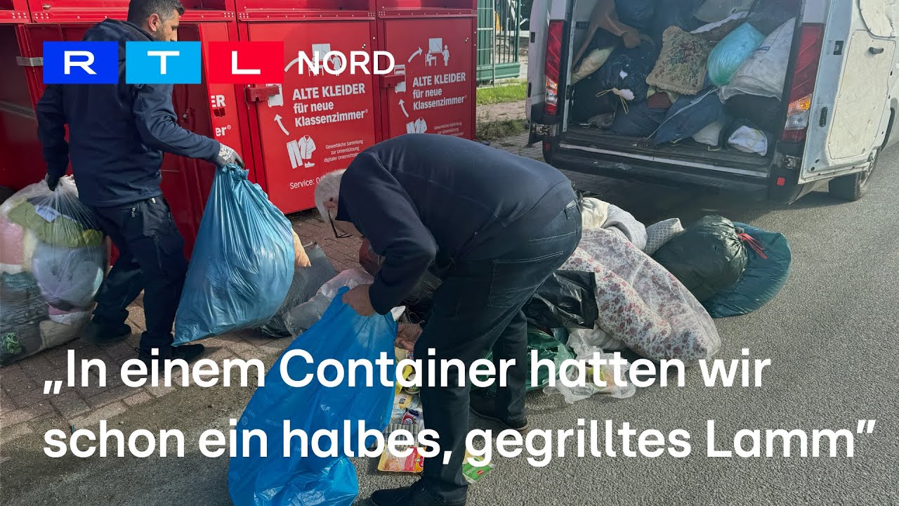 Unglaublich, was alles im Altkleidercontainer landet!