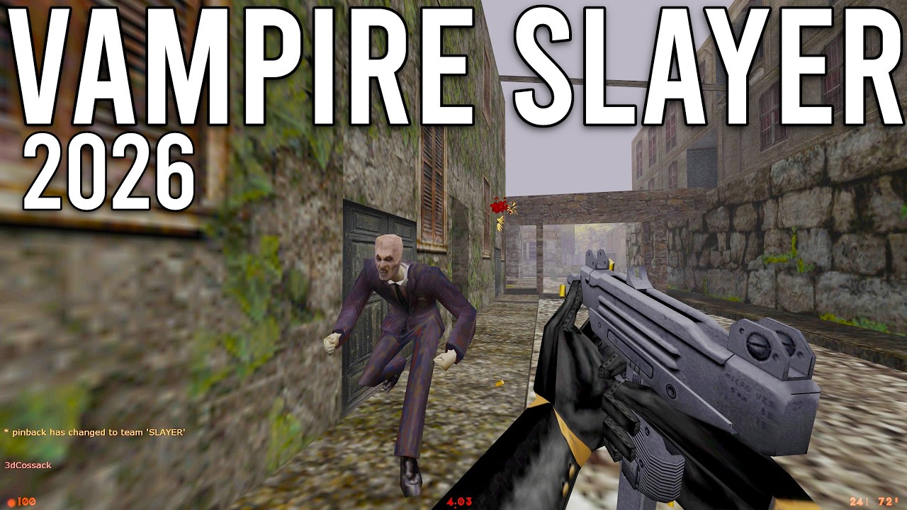 Vampire Slayer по сети в 2026 году (мод для Half-Life)