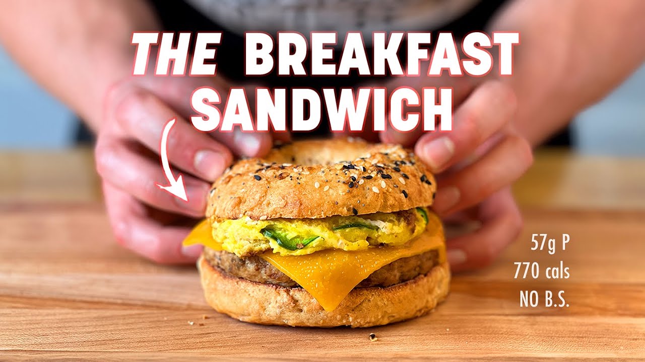 Everything A Breakfast Sandwich Should Be | Meal Prep