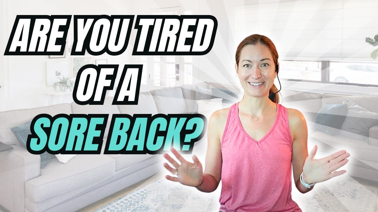 Reduce Back Pain | Relieve Your Sore Back| Seated Couch Exercises | Stretches For Adults 50+