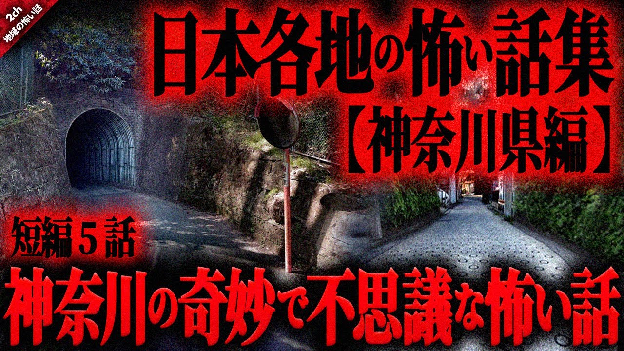 【地域の怖い話】神奈川の不可解な事故や心霊スポット巡り…今はなき村での悍ましい事件や横浜の住宅街での怪異…神社の森に潜む恐ろしい怨霊…『神奈川の奇妙で怖い話』ゆっくり怖い話 作業用/睡眠用