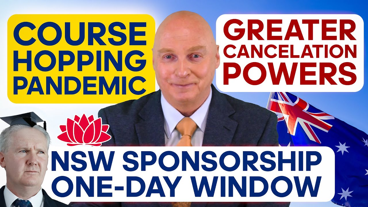 Australian Immigration News 24.1.26. New Cancellation Powers, 491 Pth1 NSW Sponsorship Closes + more