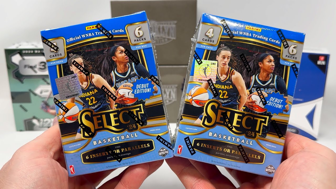 Opening WNBA 2024 Panini Select Boxes