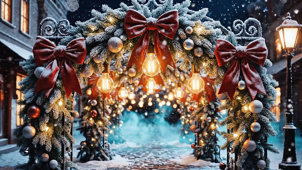 Cozy Christmas Piano Dreams 🎄🌙 Fireplace Sounds For Rest