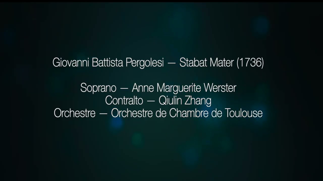 Stabat Matre  /Giovanni Battista Pergolesi — Stabat Mater (1736)