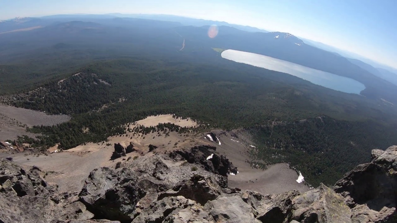 Mt Thielsen summit - spire climb