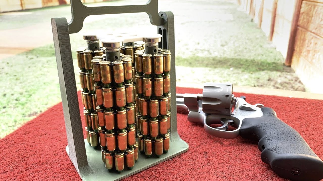 9mm Moon-clip holder. 160 rounds capacity.