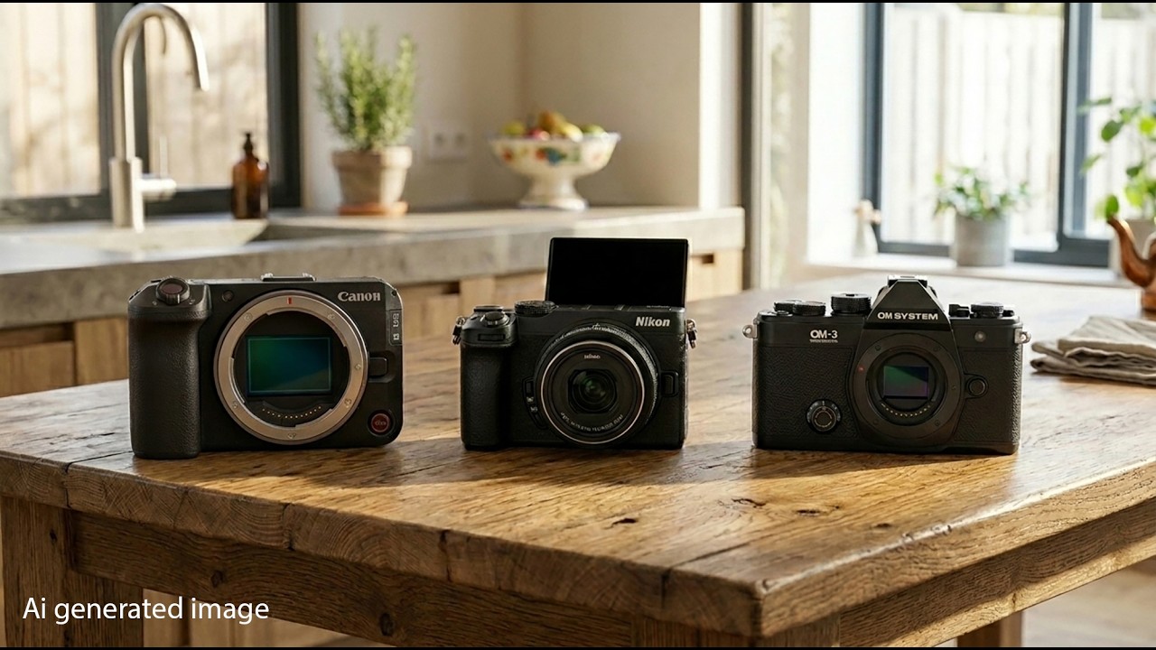 Triple camera rumor: Canon R6V leaked, Nikon Z compact coming soon and new OM-3 Monochrome dream?
