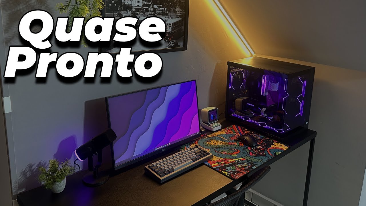 Meu SETUP GAMER está quase pronto! | Junho 2024