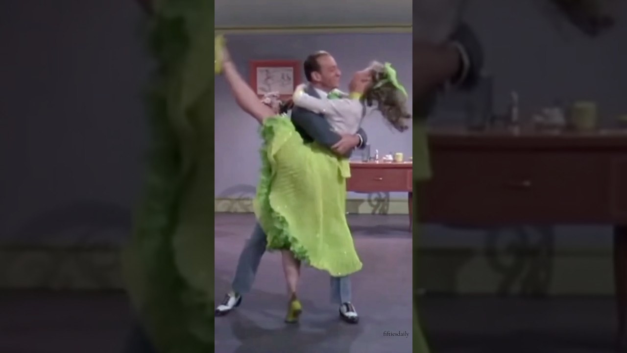 Vera Ellen and Fred Astaire in &lsquo;Three Little Words&rsquo; (1950)💚 #oldhollywood