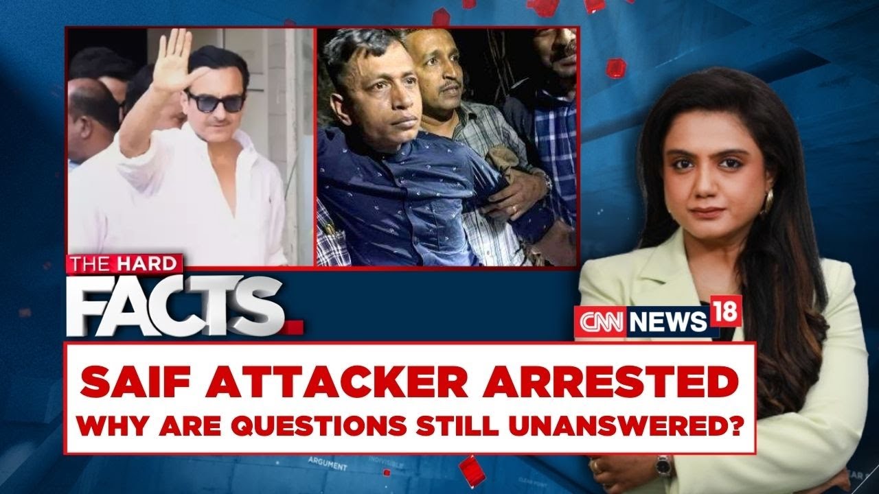 LIVE | Saif Attack Case News Updates | Delhi Assembly Elections 2025 Updates | The Hard Facts