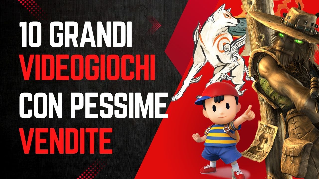 10 Grandi VIDEOGIOCHI che hanno Venduto MALISSIMO