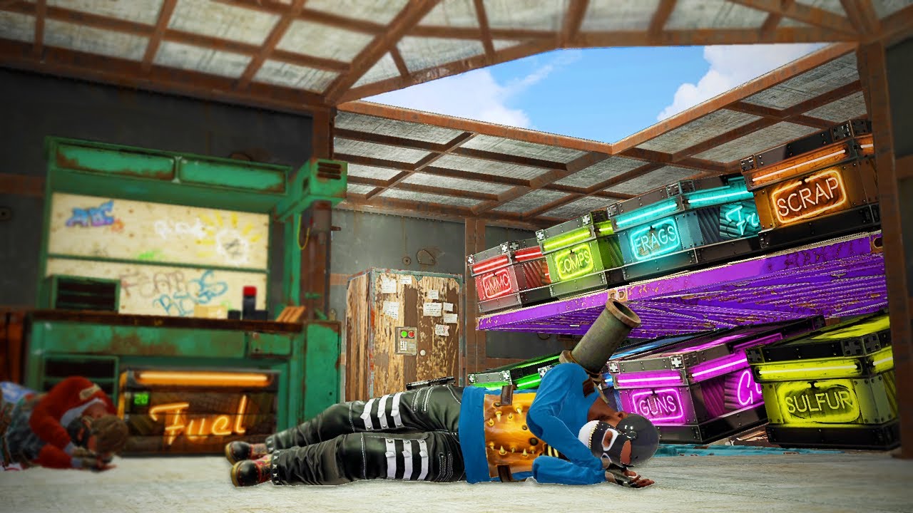 this clan left their roof open...