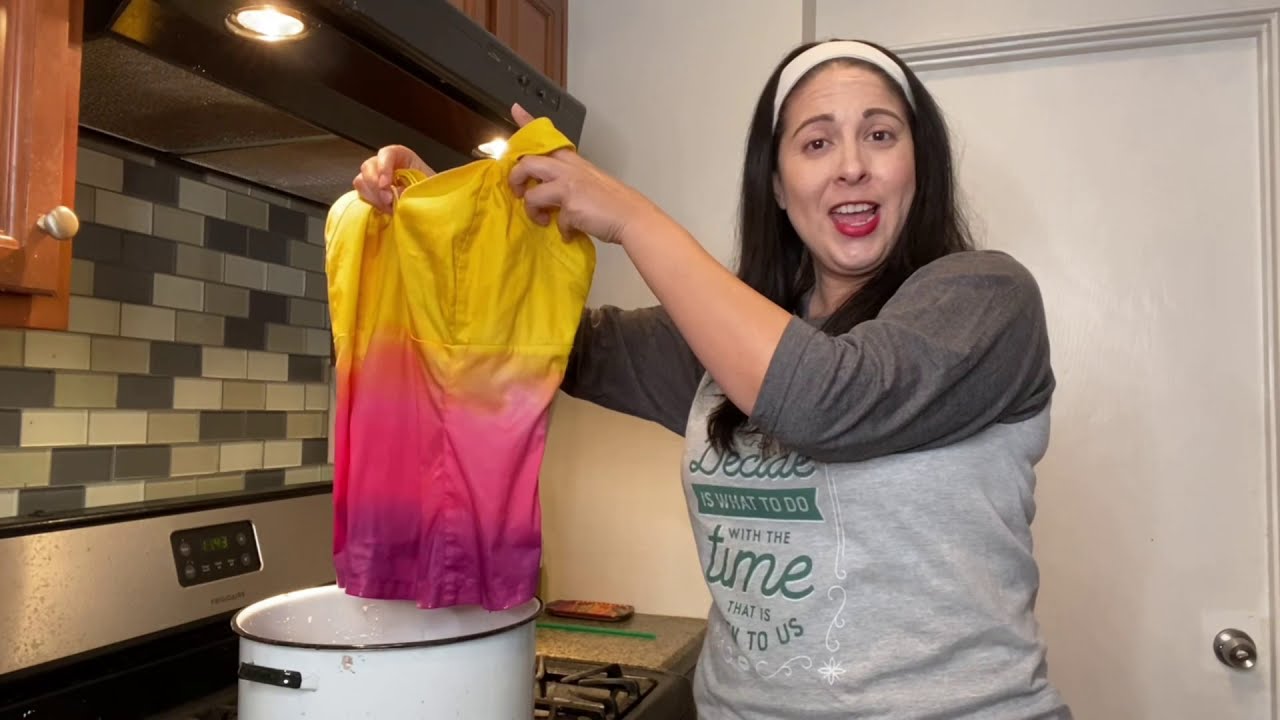 DIY Padme Amidala Inspired Ombré Top