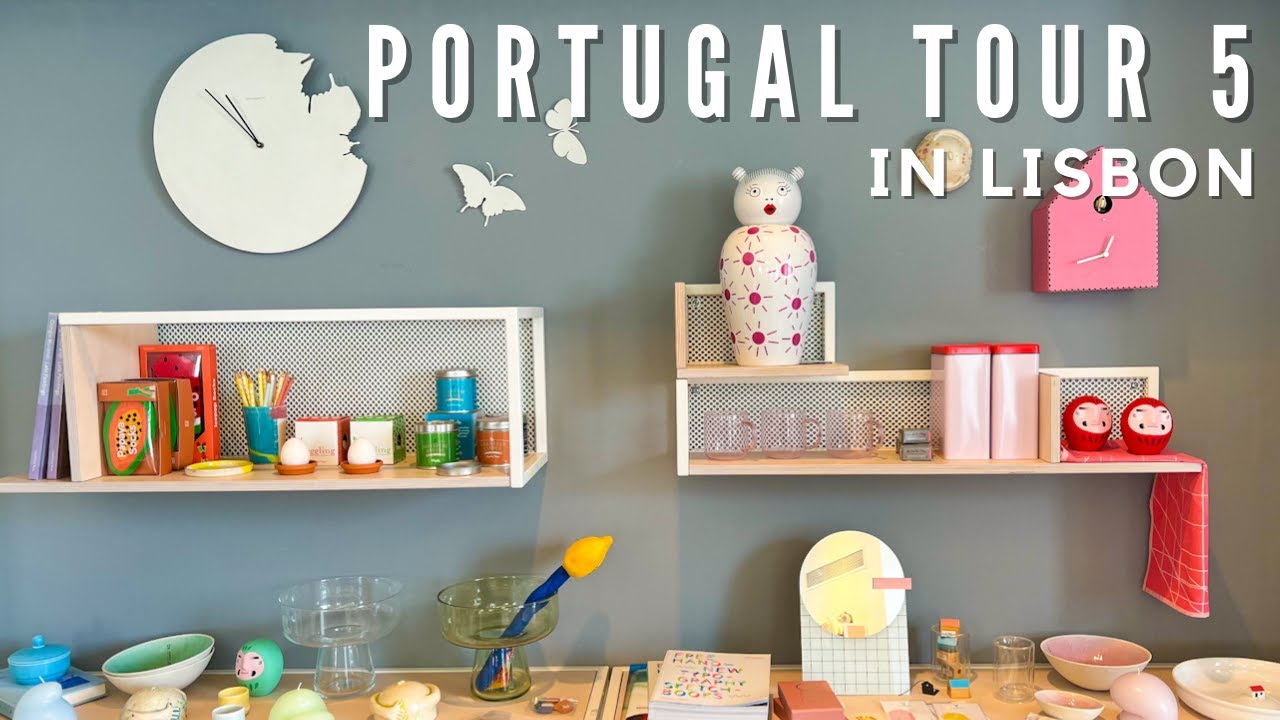 #33.🇵🇹Vintage azulejo tiles and modern goods in Lisbon [Part 5: Goods & flea markets in Portugal]