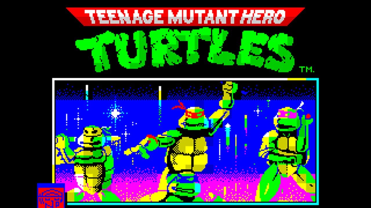 Teenage Mutant Hero Turtles. ZX Spectrum. Прохождение