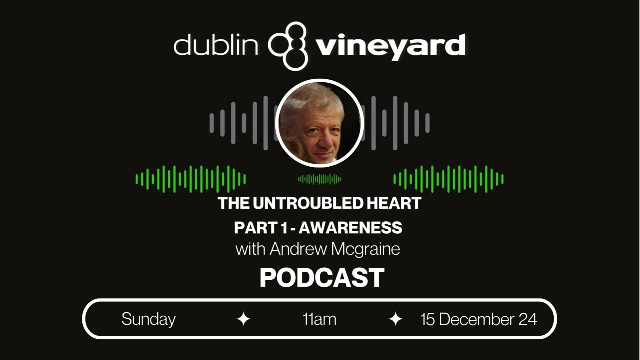 Sermon | Latest Online Message | The Untroubled Heart part - 1 - Awareness | Andrew McGraine