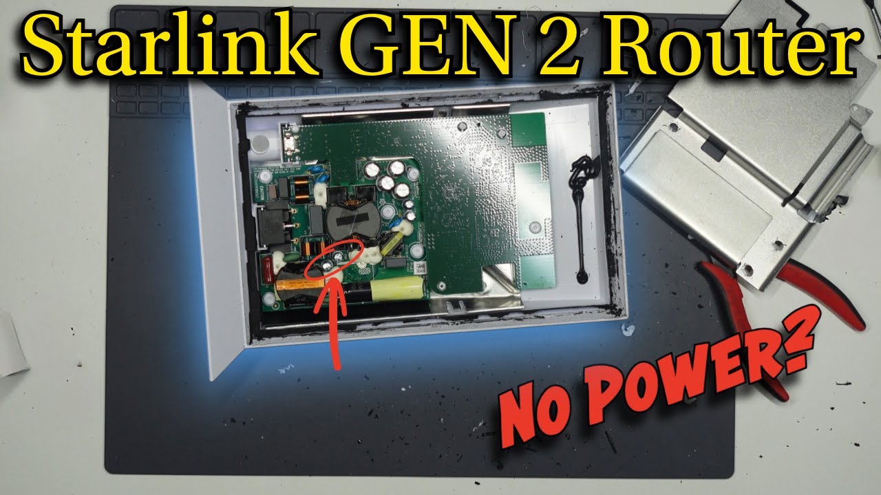 Starlink Gen 2 Router Has NO POWER! Can I Fix It?
