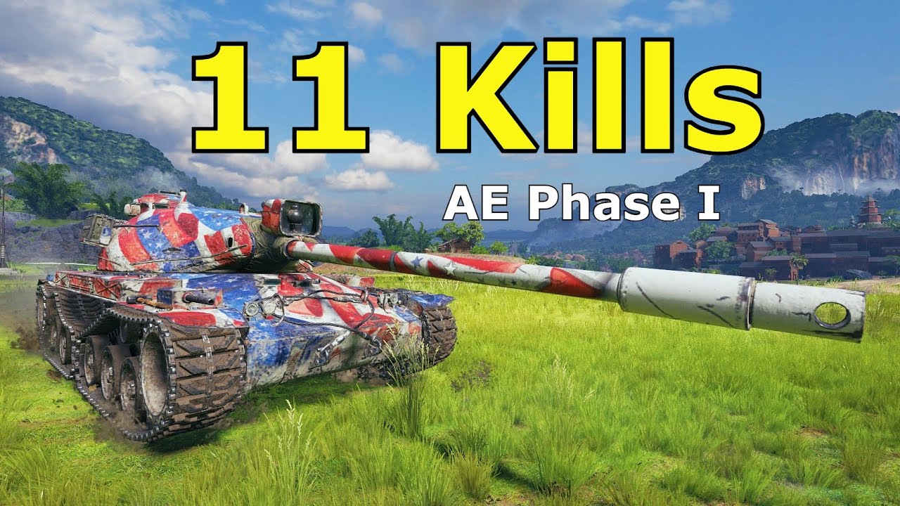World of Tanks AE Phase I - 11 Kills 8,1K Damage