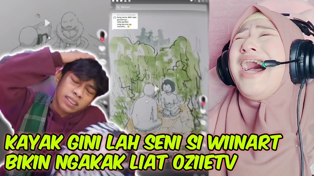 OZIIE TV REACTION WINART, DIBUAT NGAKAK DARI AWAL SAMPE AKHIR