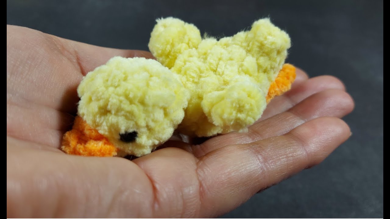 Mini Ente häkeln (Schritt für Schritt)