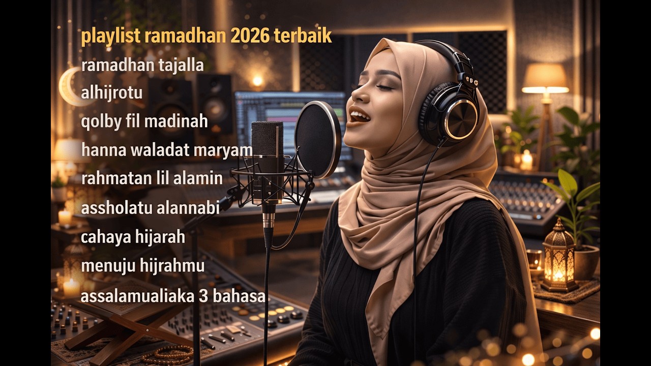 PLAYLIST BULAN RAMADHAN 2026 - MAHER ZAIN, ADZANDO, NISSA SABYAN, AI KHODIJAH  TOP MUSLIM PLAYLIST