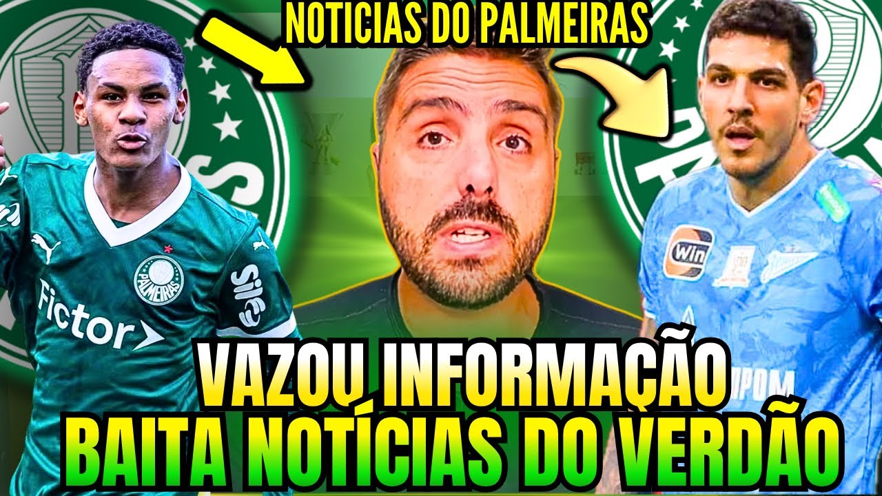 EXCLUSIVO🚨NINO MAIS PERTO DE FECHAR COM PALMEIRAS? | NICOLA TRAS NOT&Iacute;CIAS ATUALIZADAS DO VERD&Atilde;O
