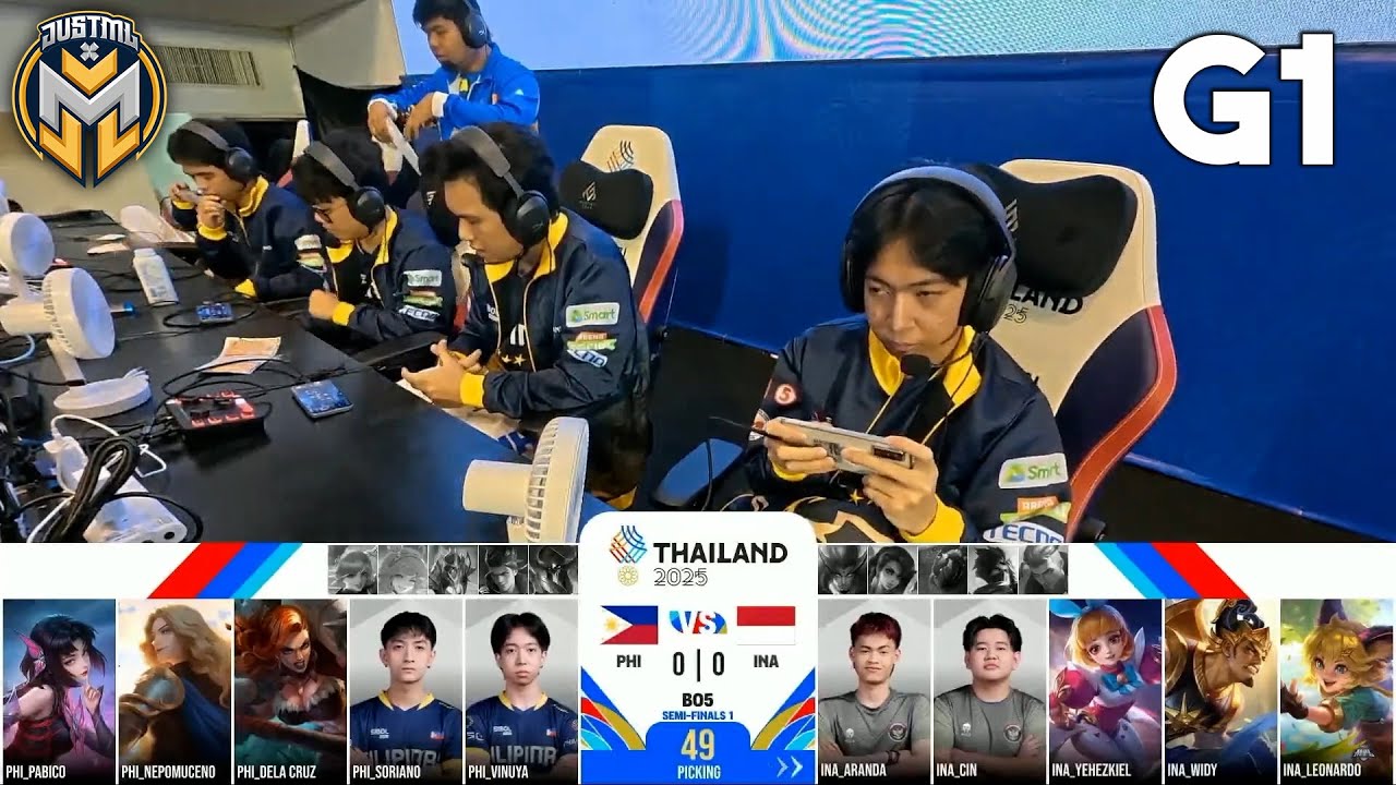 TEAM PH vs TEAM ID | Game 1 | SEA Games 2025
