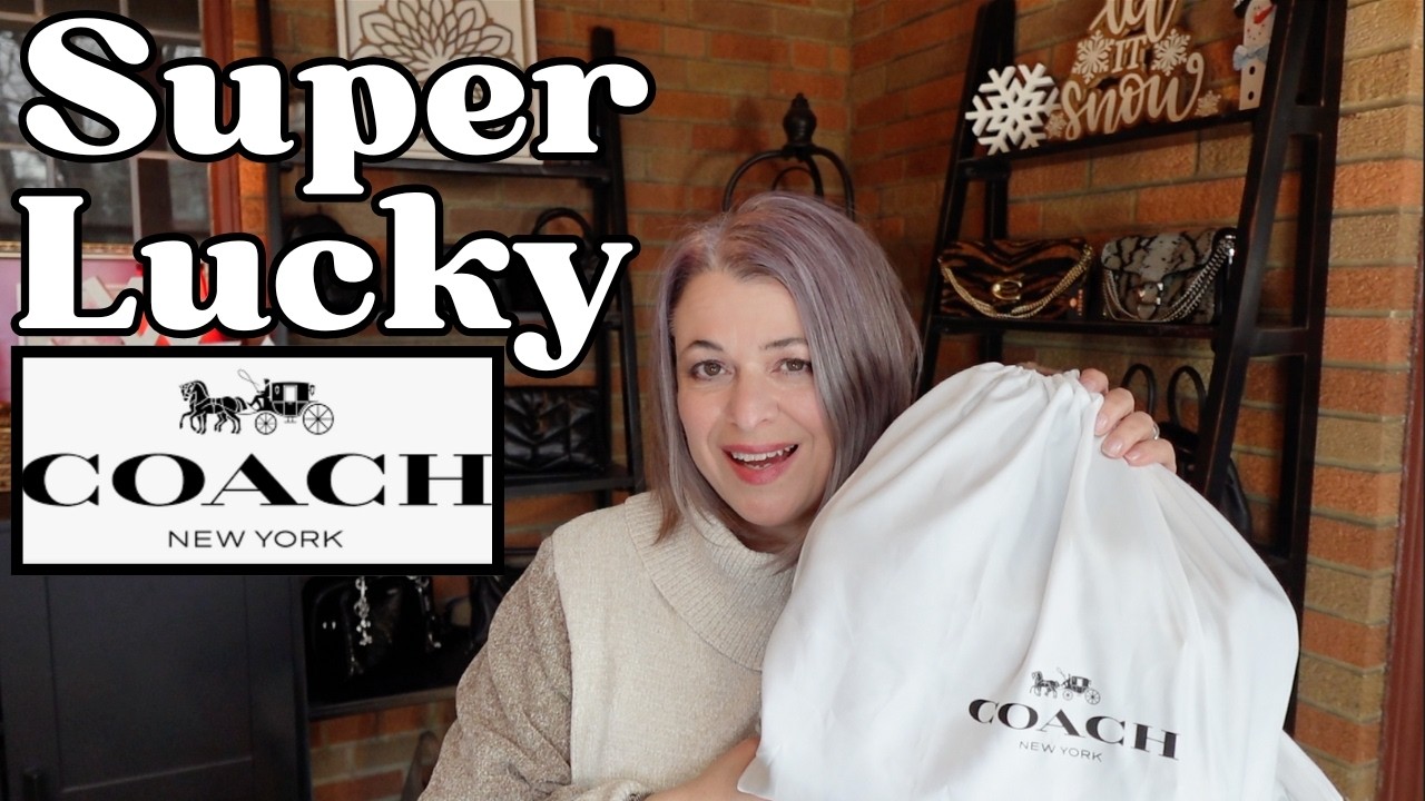 My Luckiest Coach Purchase Ever! (And Why I Don't Already Have this Coach Style) #coach