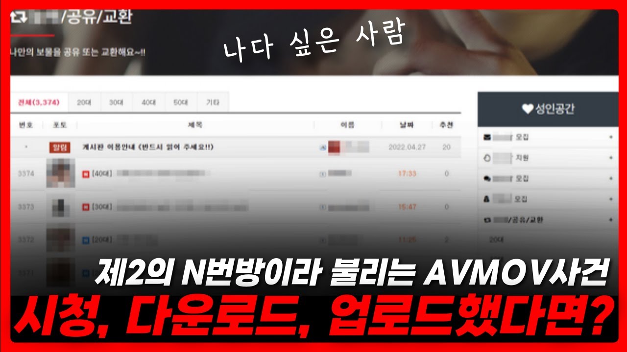 avmov사건! 시청, 다운로드, 업로드했다면 일단 보세요! | 신작전문 | 코인거래 | n번방 | 박사방 | 텔레그램 | 불법사이트| 불촬물 | 오종훈변호사 | 법무법인 일로