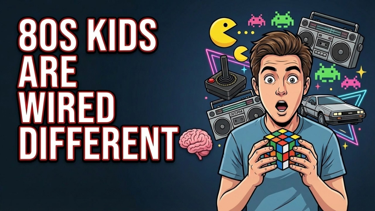 If You Grew Up in the 80s, Your Brain Is Wired Differently