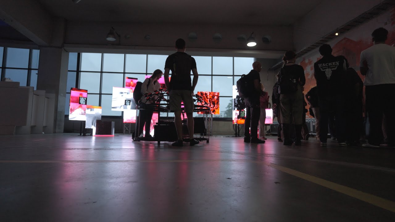 HUMAN OVERS[A]IGHT: THE OPS ROOM Ars Electronica 2025 [final] Kristina Tica, Joaqu&iacute;n Santuber