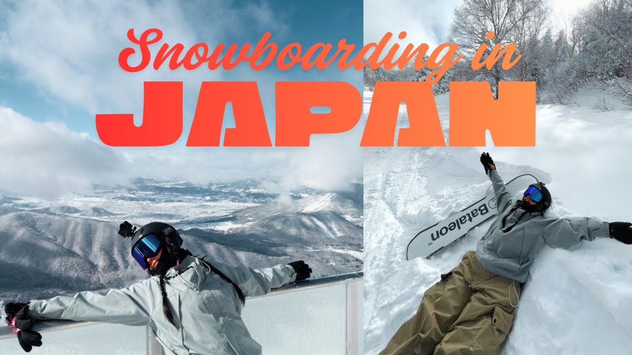 SNOWBOARDING IN JAPAN  |  New Gear in Ryuo Powder