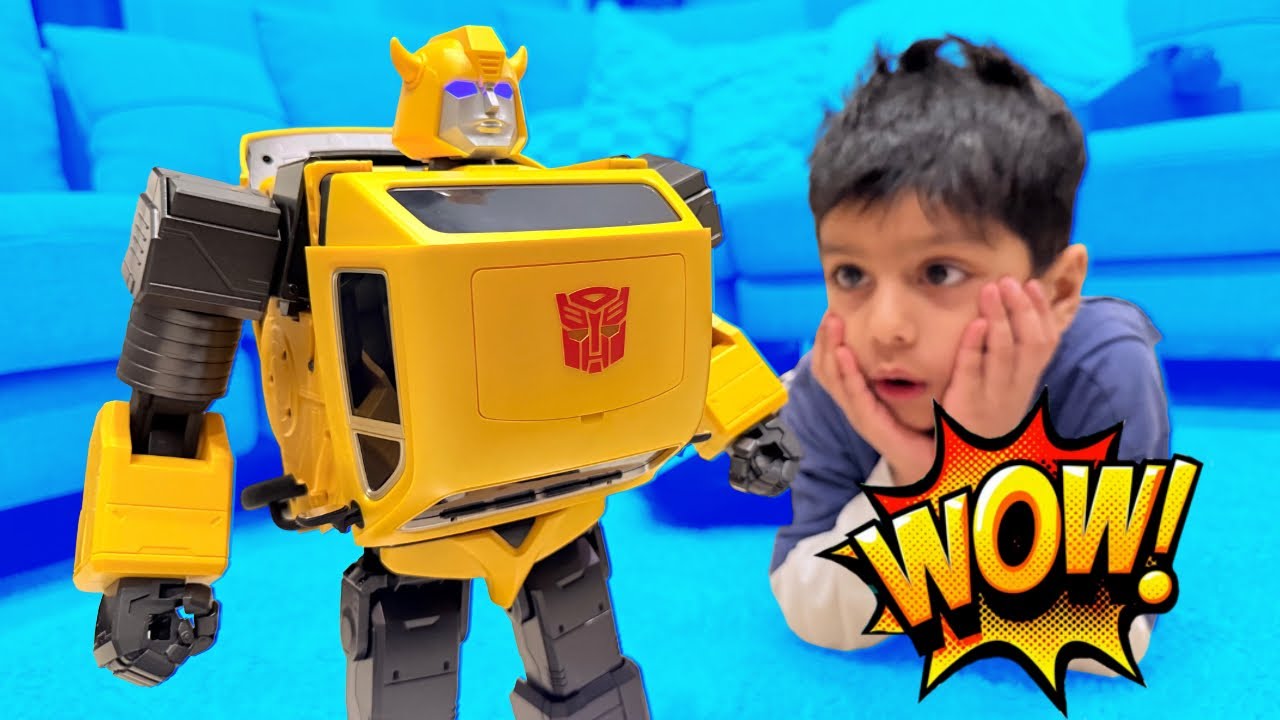 Toy Time! - Bumblebee Transformer Robot by Robosen 🤯🐝