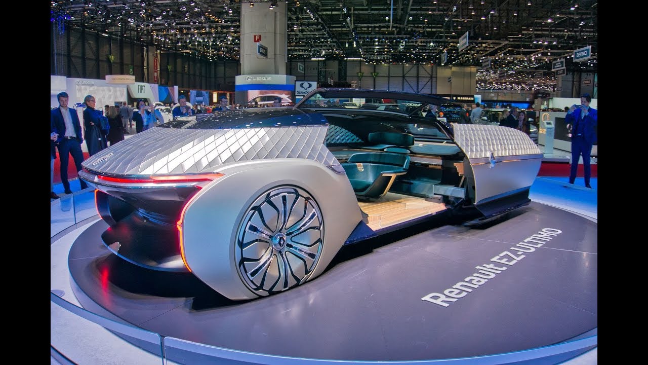 Renault’s EZ Ultimo Concept Car   Robo vehicle Is A Luxury Self Driving Lounge at Geneva Motor Show