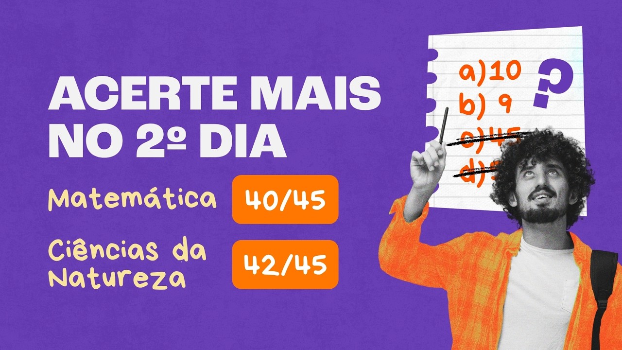 ENEM: 15 Dicas Pra Mandar Bem no Segundo Dia! 🎯