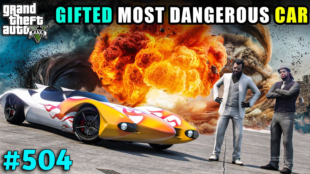 MICHAEL GIFTING MOST DANGEROUS CAR TO JACK MEHRA | GTA V GAMEPLAY #504 | GTA 5