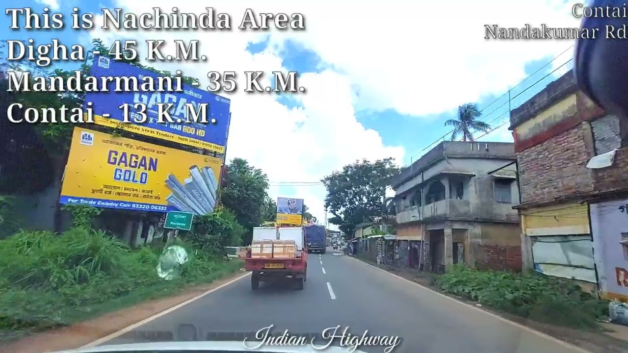 Kolkata to Mandarmani 3/3|| Nachinda, Contai, Chawlkhola More || Indian Highway