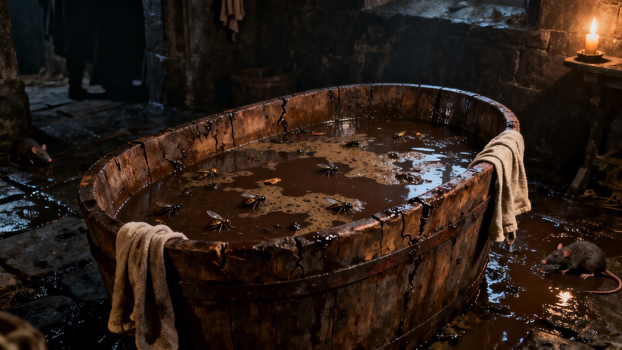 Así Era La Higiene en 1348 en Inglaterra: Sin jabón ni agua limpia — La Edad Media
